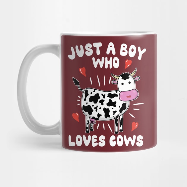 Just A Boy Who Loves Cows by KawaiinDoodle